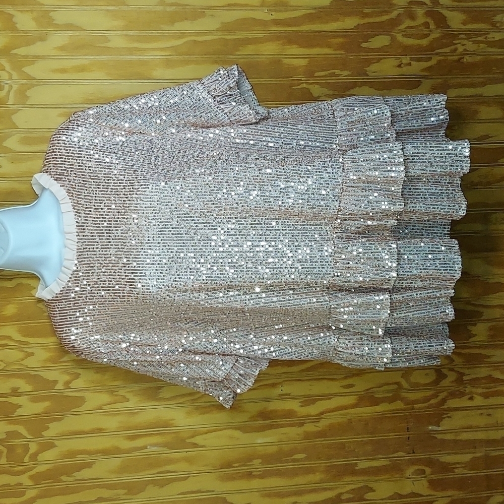 Perfectly Priscilla sequence blouse